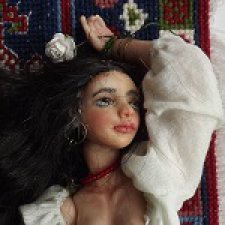 Авторская кукла Эсмеральда