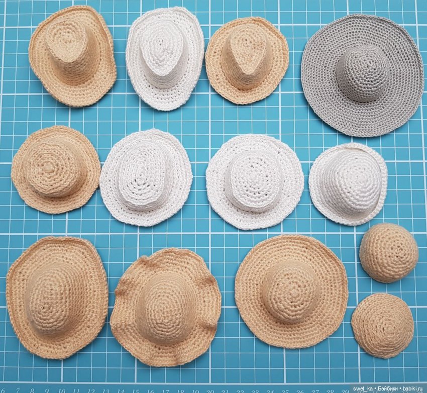 Кукольные шляпы — Одежда и обувь для кукол своими руками: фото (фото 2)