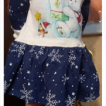 Новогодний костюм для кукол Готц Gotz