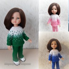 Разноцветные вязаные комплекты для Паолочек