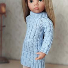 Вязаное платье для Готц