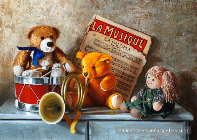 «Кукольный мир» в работах Д.Анненкова