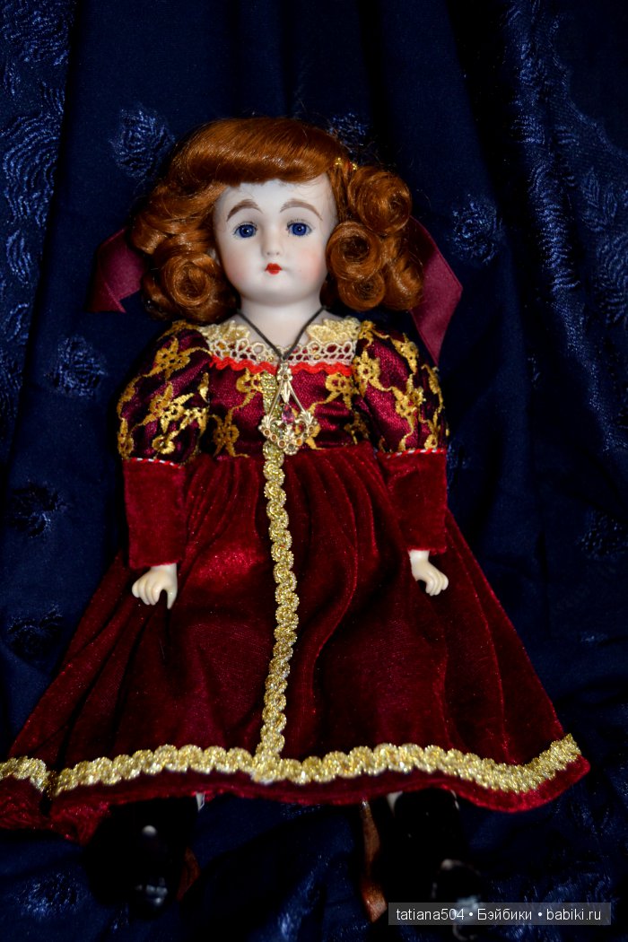 Маленькие немецкие фарфоровые куклы с мягконабивными телами (фото 2)