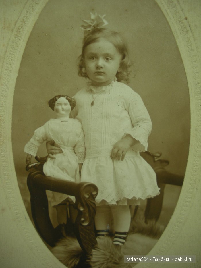 Маленькие немецкие фарфоровые куклы с мягконабивными телами (фото 10)