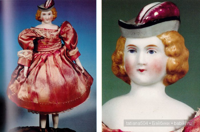Маленькие немецкие фарфоровые куклы с мягконабивными телами