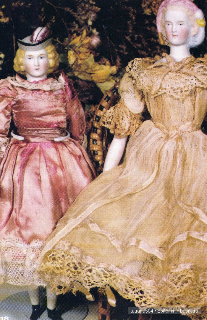 Маленькие немецкие фарфоровые куклы с мягконабивными телами