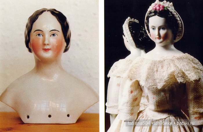 Маленькие немецкие фарфоровые куклы с мягконабивными телами