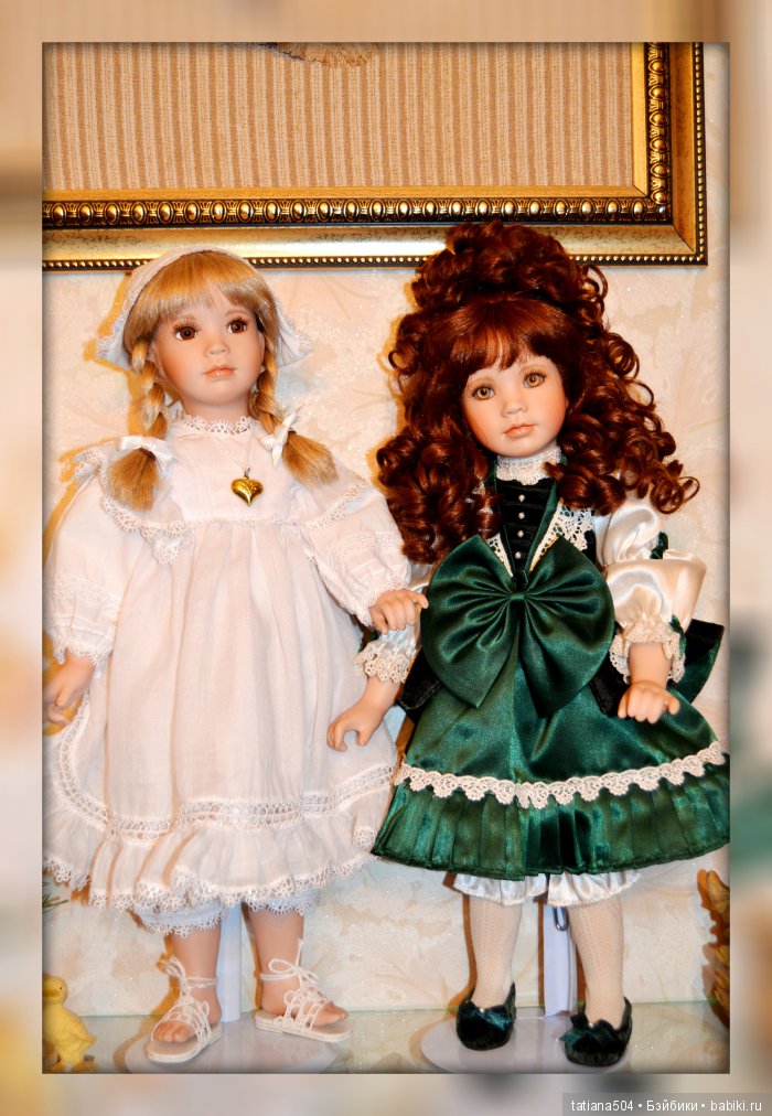 Нежное очарование Линды Мейсон, Linda Mason - Фарфоровые куклы, 2. Был дуэт - стал квартет