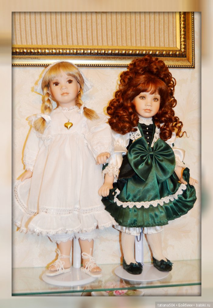 Нежное очарование Линды Мейсон, Linda Mason - Фарфоровые куклы, 2. Был дуэт - стал квартет