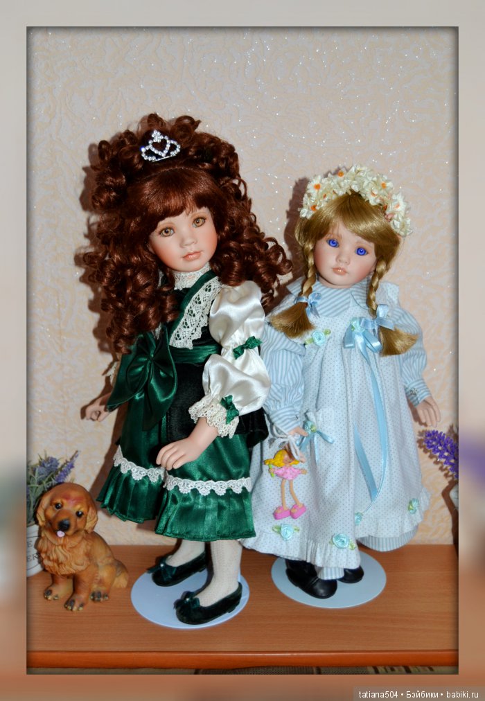 Нежное очарование Линды Мейсон, Linda Mason - Фарфоровые куклы, 2. Был дуэт - стал квартет