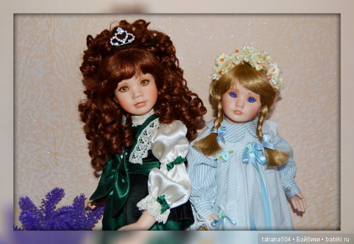 Нежное очарование Линды Мейсон, Linda Mason - Фарфоровые куклы, 2. Был дуэт - стал квартет