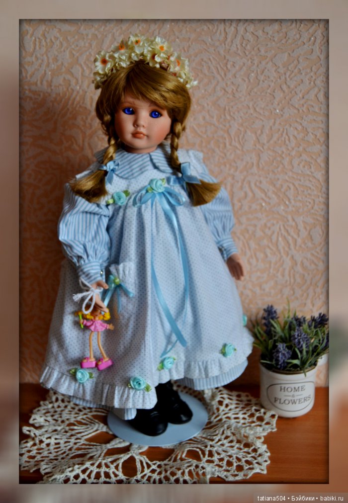 Нежное очарование Линды Мейсон, Linda Mason - Фарфоровые куклы, 2. Был дуэт - стал квартет (фото 4)