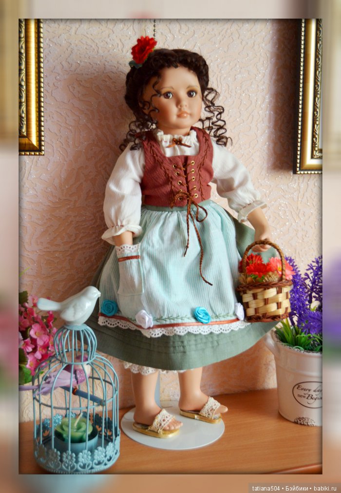 Нежные создания Линды Мейсон (Linda Mason) - Фарфоровые куклы (фото 3)