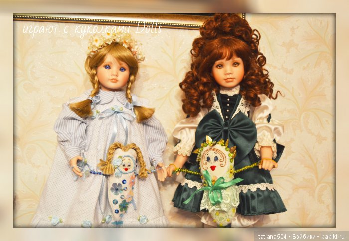 Нежное очарование Линды Мейсон, Linda Mason - Фарфоровые куклы, 2. Был дуэт - стал квартет