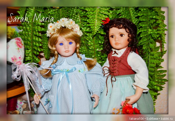 Нежное очарование Линды Мейсон, Linda Mason - Фарфоровые куклы, 2. Был дуэт - стал квартет