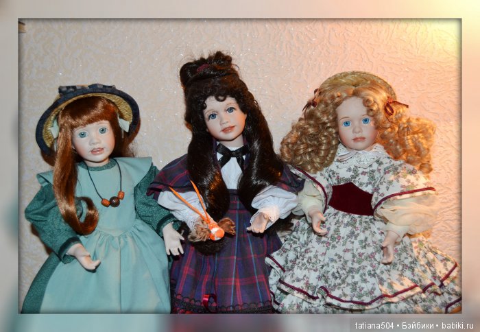 Коллекция фарфоровых кукол Wendy Lawton for The Ashton-Drake Galleries из серии Маленькие женщины