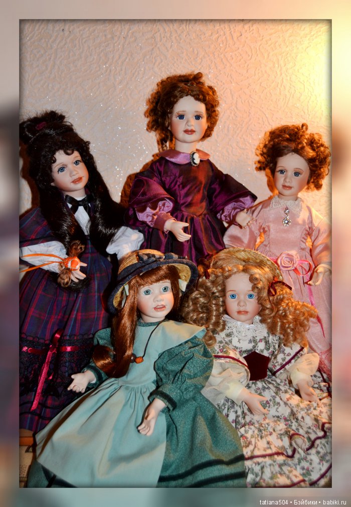 Коллекция фарфоровых кукол Wendy Lawton for The Ashton-Drake Galleries из серии Маленькие женщины