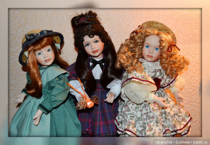 Коллекция фарфоровых кукол Wendy Lawton for The Ashton-Drake Galleries из серии Маленькие женщины