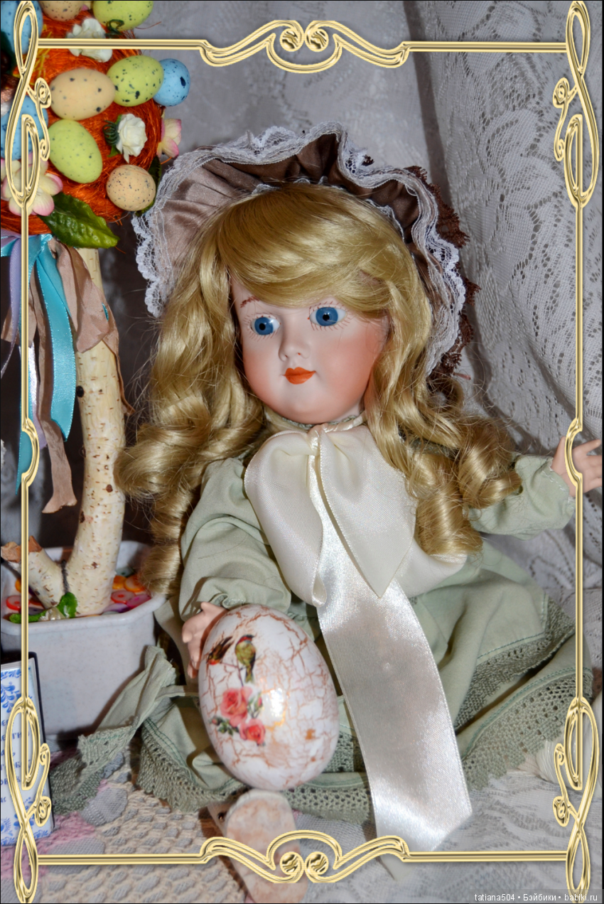 Пасхальная неделя — Редкие антикварные куклы и реплики: воск (фото 10)