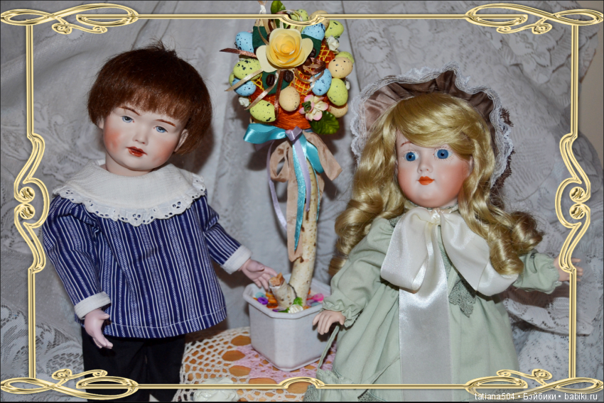 Пасхальная неделя — Редкие антикварные куклы и реплики: воск (фото 4)