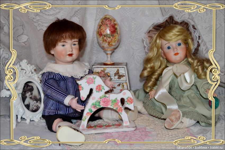 Пасхальная неделя — Редкие антикварные куклы и реплики: воск