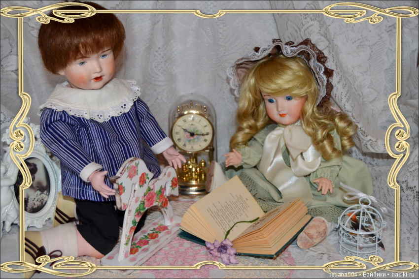 Пасхальная неделя — Редкие антикварные куклы и реплики: воск