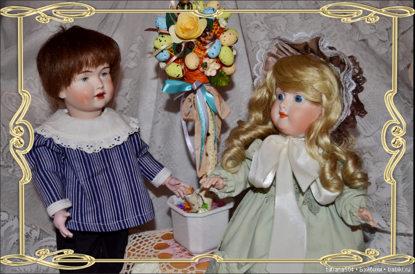 Пасхальная неделя — Редкие антикварные куклы и реплики: воск (фото 5)