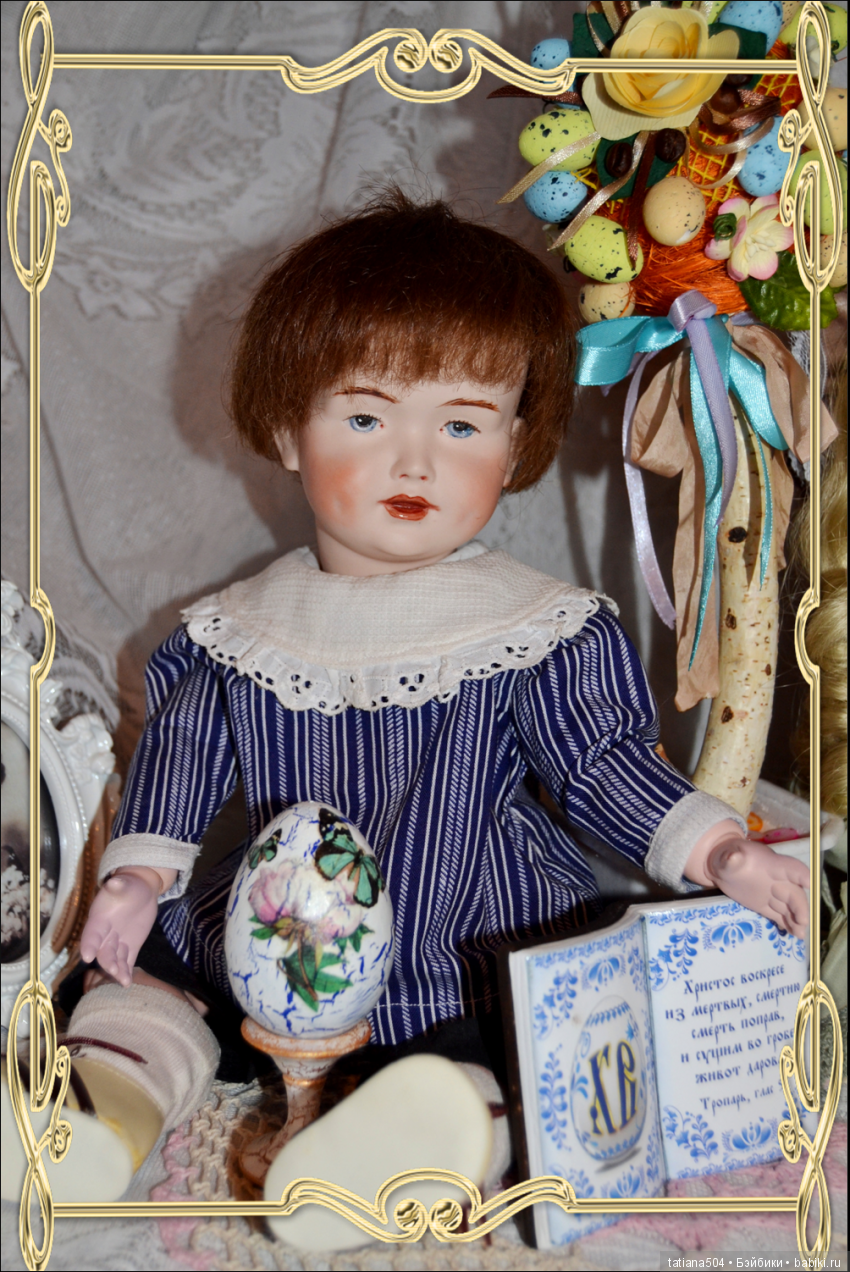 Пасхальная неделя — Редкие антикварные куклы и реплики: воск (фото 9)