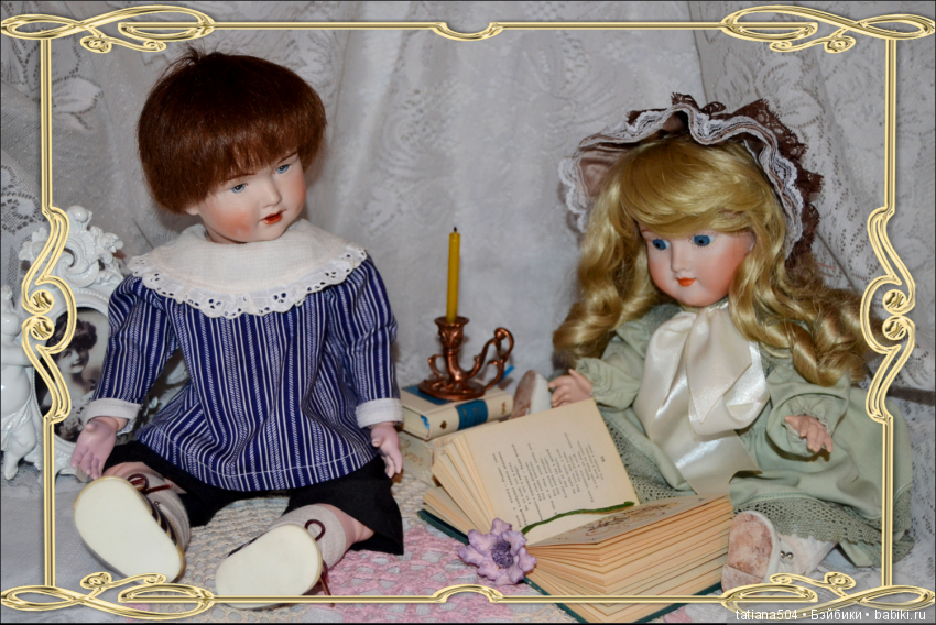 Пасхальная неделя — Редкие антикварные куклы и реплики: воск