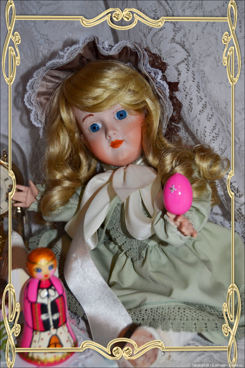 Пасхальная неделя — Редкие антикварные куклы и реплики: воск