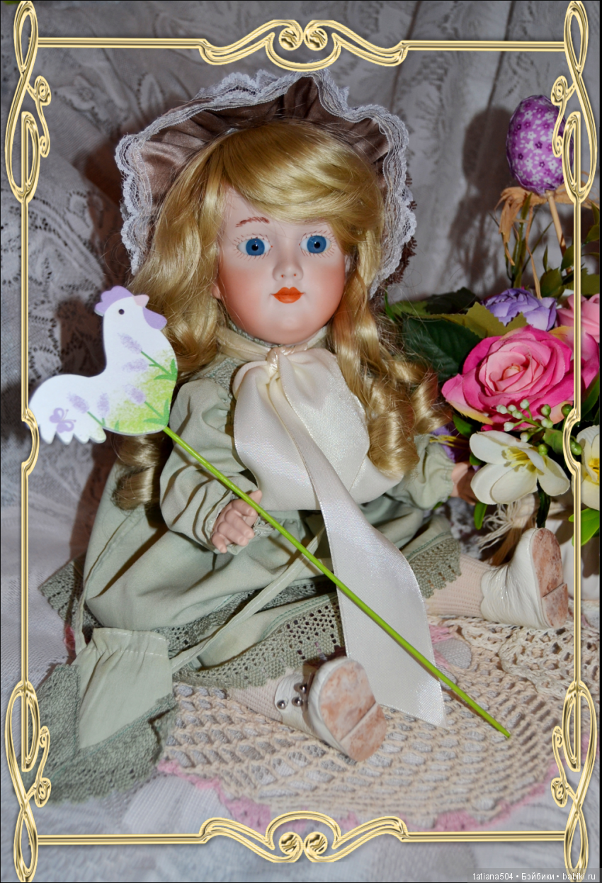 Пасхальная неделя — Редкие антикварные куклы и реплики: воск