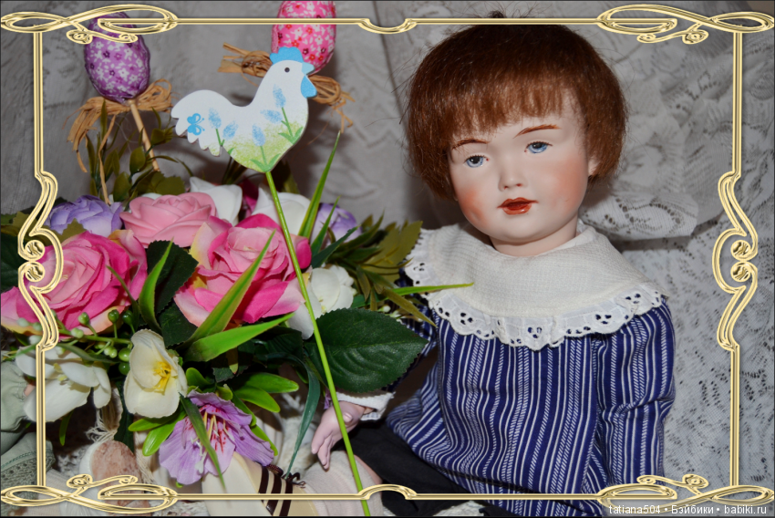 Пасхальная неделя — Редкие антикварные куклы и реплики: воск