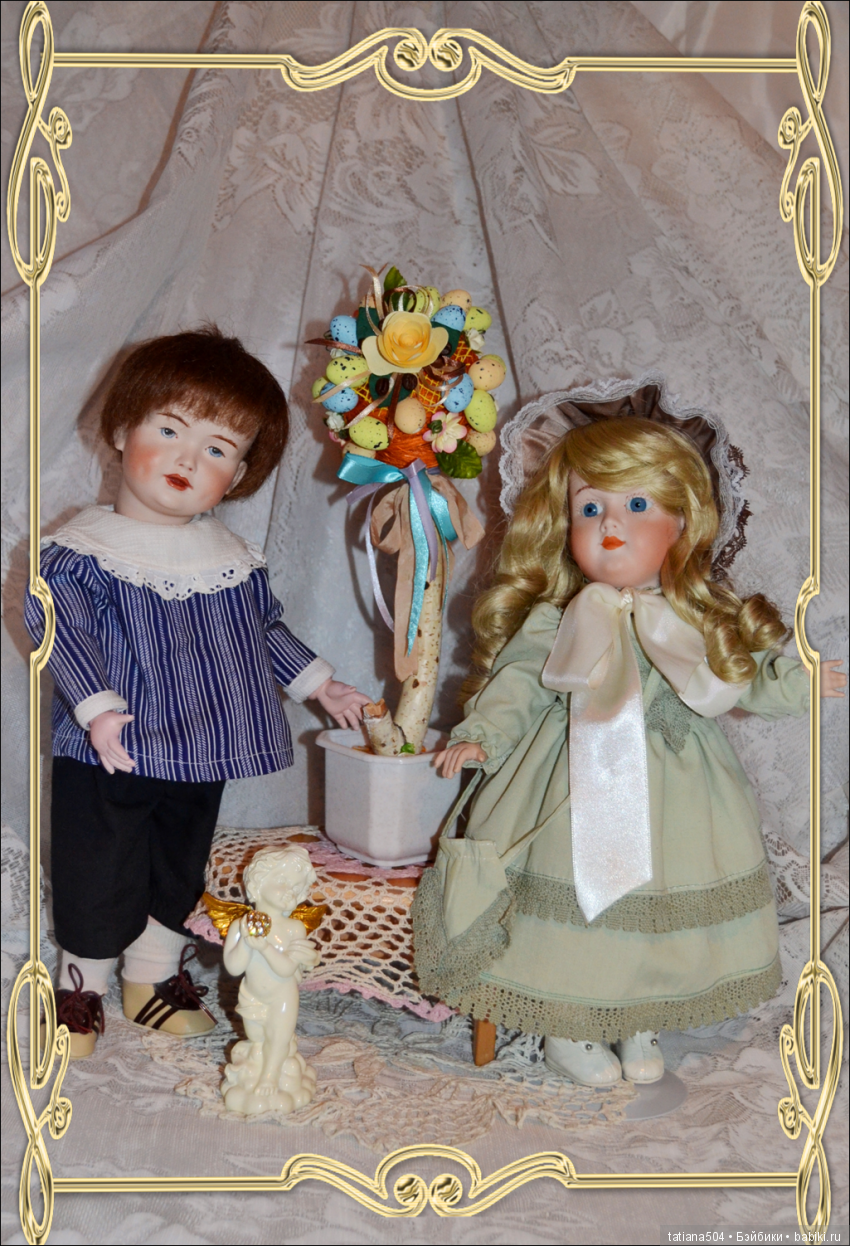 Пасхальная неделя — Редкие антикварные куклы и реплики: воск (фото 3)