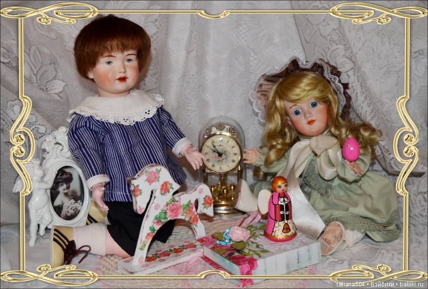 Пасхальная неделя — Редкие антикварные куклы и реплики: воск