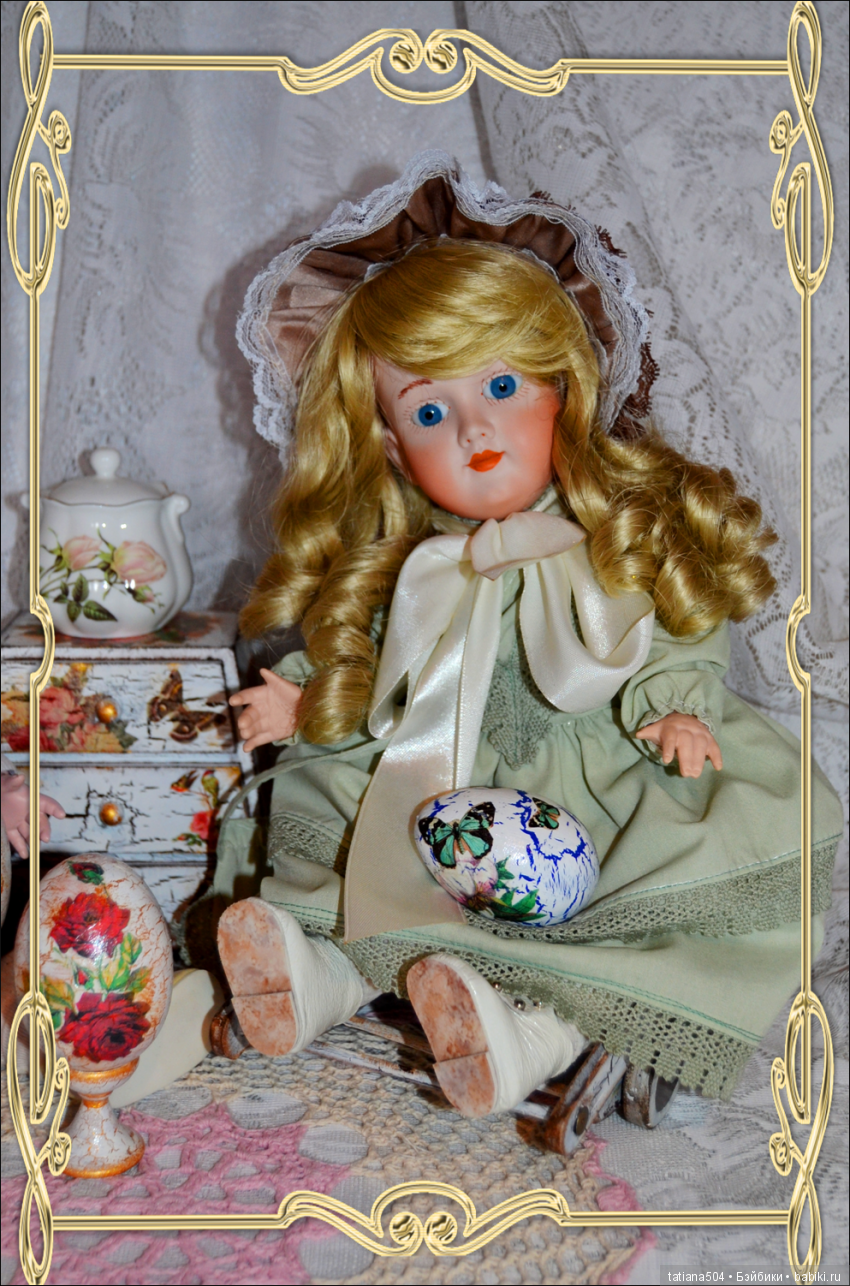 Пасхальная неделя — Редкие антикварные куклы и реплики: воск
