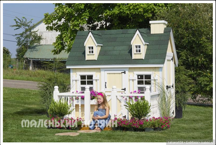 В кукольном домике тоже зажигают свет