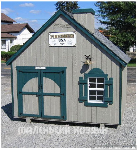 В кукольном домике тоже зажигают свет