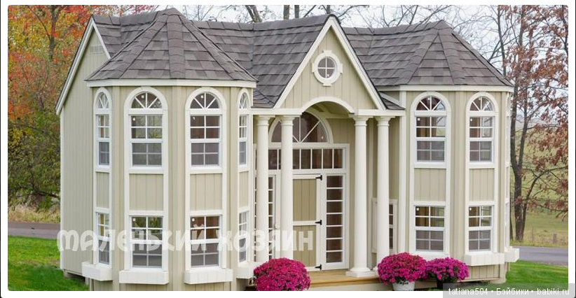 В кукольном домике тоже зажигают свет