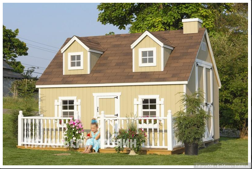 В кукольном домике тоже зажигают свет