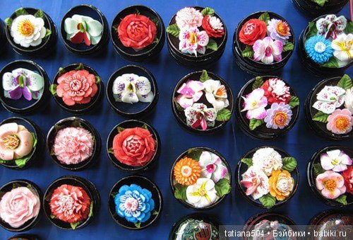 Удивительные цветы ручной работы из провинции Чианг Рай