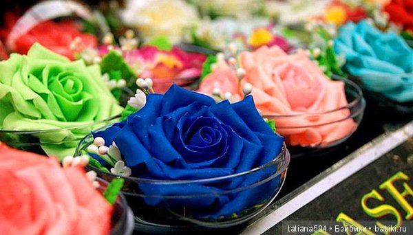 Удивительные цветы ручной работы из провинции Чианг Рай