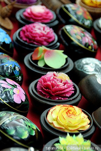 Удивительные цветы ручной работы из провинции Чианг Рай