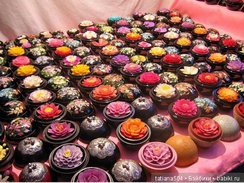 Удивительные цветы ручной работы из провинции Чианг Рай