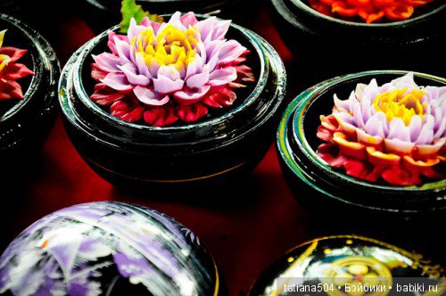 Удивительные цветы ручной работы из провинции Чианг Рай