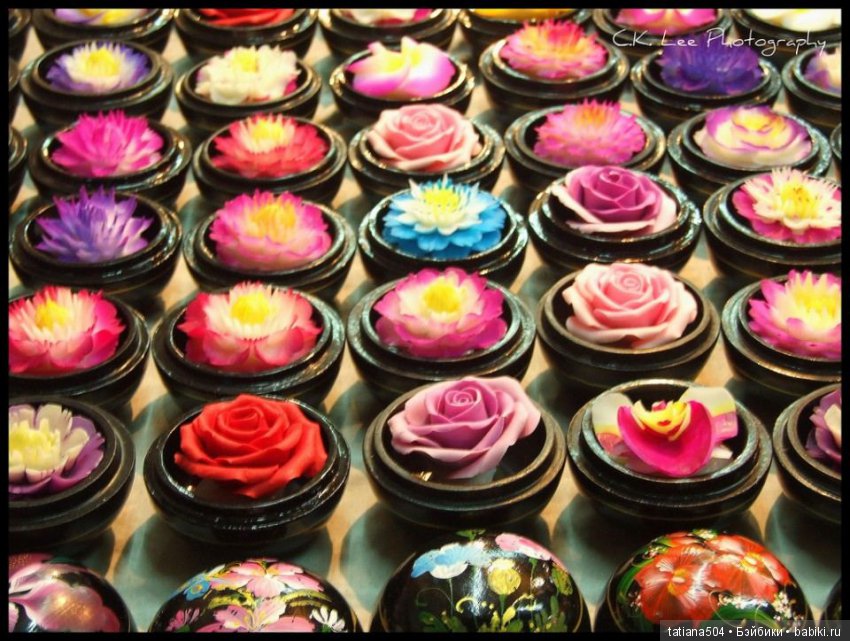 Удивительные цветы ручной работы из провинции Чианг Рай