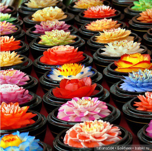 Удивительные цветы ручной работы из провинции Чианг Рай