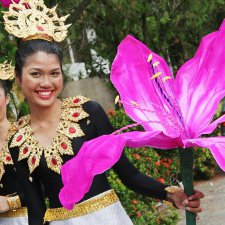 Удивительные цветы ручной работы из провинции Чианг Рай