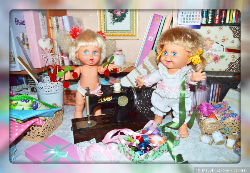 Куклы для хорошего настроения - мои Сюзи и Пенни