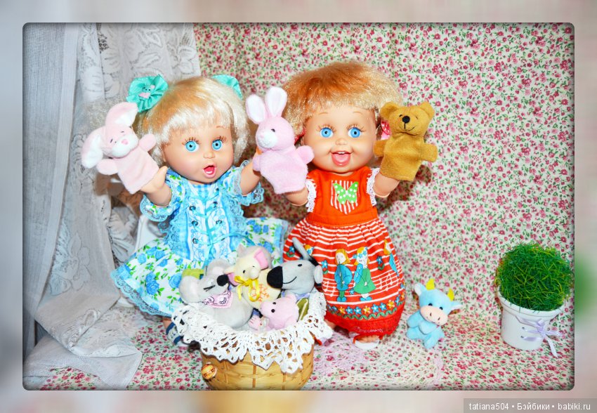 Куклы для хорошего настроения - мои Сюзи и Пенни