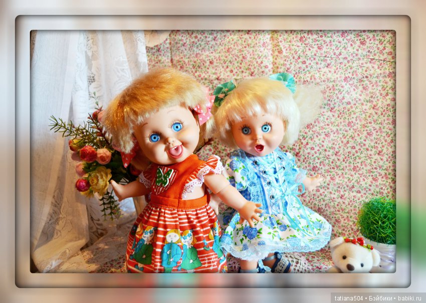 Куклы для хорошего настроения - мои Сюзи и Пенни